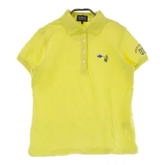 サイズ：1 PEARLY GATES パーリーゲイツ  半袖ポロシャツ  イエロー系 [240101430760] ゴルフウェア レディース ストスト