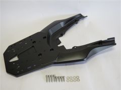 PCX125 PCX160 JK05 KF47 2025 以降 アルミ リア キャリア Cタイプ 黒 