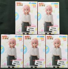 プライズ生徒会にも穴はある! Desktop×Decorate Collections 陸奥こまろ 5体セット 美少女フィギュア まとめ