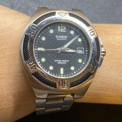 稼働品 カシオ イルミネーター 5480ボーイズ 純正ステンレスベルト 