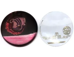 【中古】バッジ・ビンズ 猗窩座 「鬼滅の刃 コレクタブル缶バッジ(カバー付き)」 ユニバーサル・スタジオ・ジャパン2024限定