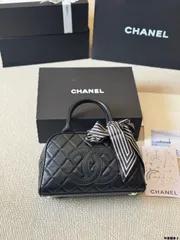 【今日特価】Chanel Bowling Bag (Jenny 同款) - シャネル ボウリングバッグ（Jenny コピー）?レトロなデザイン × カジュアルスタイル、上海の大人気バッグ? 送料無料