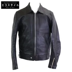 ✿*◎様 アディクトクローズAD-01シングルライダース34ネイビー紺 良品 ADDICT CLOTHES アディクトクローズ AD-01 シングル