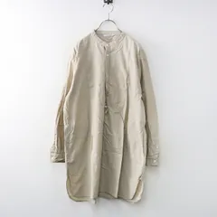 TOUJOURS◆長袖ブラウス/FREE/リネン/NVY/無地 TOUJOURS◇長袖ブラウス⁄FREE⁄リネン⁄WHT