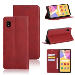 【特価商品】Galaxy A20 SCV46/ Galaxy A21 SC-42A ケース 手帳型 カバー PUレザー カード収納 財布型 耐衝撃 ケース マグネット スタンド機能付き 5色(Galaxy A20 SCV46/ Galaxy A21 SC-42