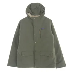 patagonia パタゴニア 68460FA19 BOYS INFURNO JACKET ボーイズ インファーノ ナイロン ジャケット 裏地ボア カーキ系 XXL【中古】