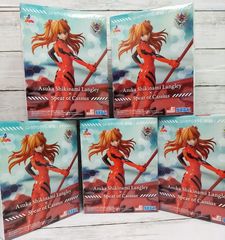 신 에반게리온 극장판 Luminasta “식파·아스카·랭글리×카시우스의 창” 5개 세트