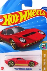 【中古】ミニカー 1/64 ’71 LAMBORGHINI MIURA SV(レッド×イエロー) 「Hot Wheels HW：’70S VS. ’90S」 [HYX22]