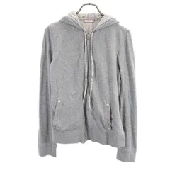 マックスアンドコー スウェット ジップパーカー M グレー系 MAX&CO 長袖 レディース 【中古】  【230918】