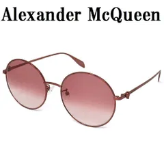 アレキサンダー マックイーン Alexander McQueen AM0275S 003 サングラス アジアンフィット UVカット 紫外線カット スカル レディース レッドのサムネイル