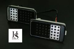DA63T　キャリィトラック　キャリイトラック　スモーククリアー　LEDテール　黒白　ハロースペシャル
