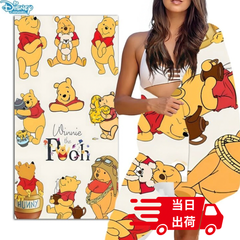 ★最短当日★くまのプーさん　winnie the pooh タオルケット　ビーチタオル