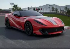 ミニカー4台、Ferrari812/SF90XX, AMG one, SVJ64 ミニカー4台、Ferrari812/SF90XX, AMG one, SVJ64