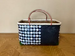 竹籠バッグ 竹カゴ 竹細工 伝統工芸 市場かご 買物かご インテリア 古道具 楽天市場】懐かしい昭和のお母さん愛用、虎竹買い物かご（丸