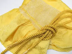 【一輝堂】【着物】和装小物　帯締め帯揚げセット　中抜き絞り　丸組　25w01-881