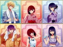 【中古】紙製品 全6種セット 「【推しの子】×極楽湯・RAKU SPA 極楽推しの湯巡りSeason2 トレーディング色紙」