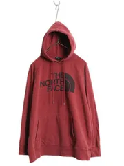 【お得なクーポン配布中!】 US企画 ノースフェイス プリント スウェット フード パーカー レディース XL / アウトドア プルオーバー トレーナー 裏起毛 大きいサイズ