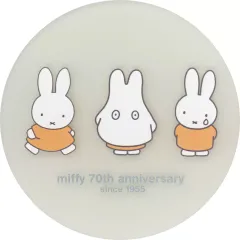 【中古】コースター ミッフィー(オレンジ) ラバーコースター 「タイトーくじ ミッフィー Anniversary party」 F賞