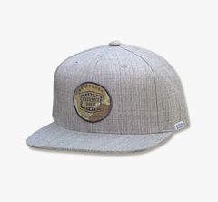最新作●SEVENTY FOUR セブンティーフォー ベースボールキャップ グレー 新品 ワッペン 新品