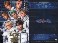 【中古】コレクションカード(男性) No.49[SPカード]：JIGGY BOYS ≠ BALLISTIK BOYZ/集合(7人)/「BATTLE OF TOKYO ツインウエハース」メタリックプラカード