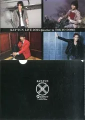 【中古】クリアファイル(男性アイドル) KAT-TUN A4クリアファイル 「KAT-TUN LIVE 2015 ”quarter” in TOKYO DOME」