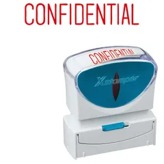 【 新品 未開封 】 シヤチハタ ビジネスキャップレスB型 赤 CONFIDENTIAL X2-B-11302 未使用 送料無料のサムネイル