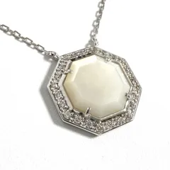 【希少】ヴァンドーム青山　ペンダント　ネックレス　K18ゴールド　シェル　ダイヤ