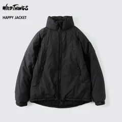 ［2025最新モデル］ 正規取扱店 WILD THINGS ワイルドシングス WT252-11-Q4 ハッピージャケット HAPPY JACKET ECWCS LEVEL7 保温 耐久撥水加工 PRIMALOFT BLACK XL