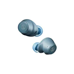【在庫限り】オーディオテクニカ ATH-CKS30TW BL ワイヤレスイヤホン bluetooth 【完全ワイヤレスイヤホン/重低音 / IP55 防水防塵規格/マルチポイント対応/小型軽量 / 最大約20時間再生 / アプリ対応/ヒアスルー/低遅延モード】