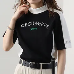 【CECIL McBEE green】  オーバーサイズモックネックスウェット【Lサイズ】   M254