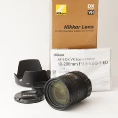ニコンレンズ18-200mm ジャンク AF-S DX NIKKOR 18-200mm f/3.5-5.6G ED VR II 中古価格比較