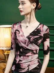 新品未使用 練習着に最適 ダンスパーティーにもぴったり！普段着にも使える万能トップス  