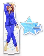 【中古】アクリルスタンド・アクリルパネル 中野三玖(パジャマver.) くっつけアクリルスタンド 「五等分の花嫁」 C97グッズ