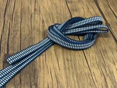 帯締　三分締め 【紺色】真田紐 長尺 150センチロングサイズ