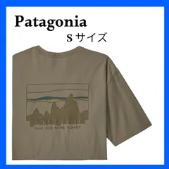【59】パタゴニア 半袖Tシャツ 37534 ガーデングリーン Sサイズ