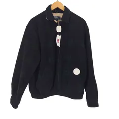 ポロバイラルフローレン Polo by RALPH LAUREN USA製 ブラックウォッチ フリースジャケット メンズ JPN：M 