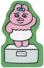 【中古】シール・ステッカー おぱんちゅうさぎ(踏み台) ホログラムダイカットステッカー 「おぱんちゅうさぎ展」