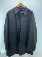 【美品】Paul Smith　ステンカラー　比翼　アンゴラ　カシミヤ　ブラック mcta72323_1.jpg