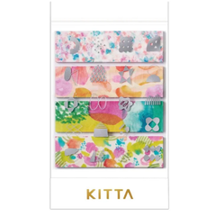キングジム　マスキングテープ　キッタ　KITTA　コラージュ　スイサイ　KITC004