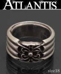 プ*」様 Chrome Hearts スパイダーバンドデザインリング 19号 真 プ*」様 Chrome Hearts スパイダーバンドデザインリング 19号 真