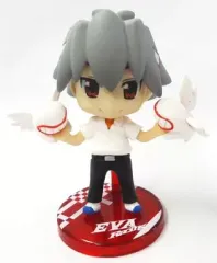 【中古】トレーディングフィギュア 渚カヲル 「一番くじ ヱヴァンゲリヲン新劇場版 ～PROJECT EVA RACING～」 F賞 ぷちえう  ぁ もっと!＠サーキットコレクション さいどえー