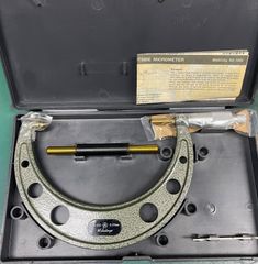 ②【ミツトヨ】マイクロメーター　125-150㎜　0.01㎜　未使用品