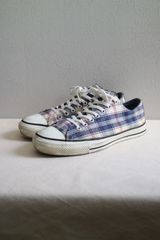 90s CONVERSE SHADOW PLAID OX コンバース オールスター アメリカ製