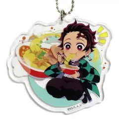 【中古】雑貨 [単品] 竈門炭治郎 ご当地イラスト広島 アクリルチャーム 「鬼滅の刃 全集中展 -無限列車編・遊郭編-」 広島会場限定ver.