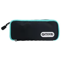 【 新品 未開封 】   サンスター文具 PENCASE W RIPSTOP BLACK OD27 S1427288 未使用 送料無料