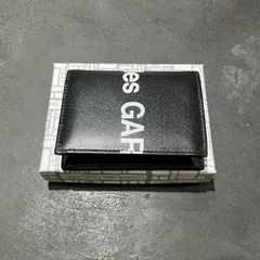 定価30250円 新品 Wallet COMME des GARCONS HUGE LOGO カードケース 二つ折り 財布 名刺入れ ウォレットコムデギャルソン SA064HL 75358A4のサムネイル