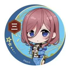 【中古】バッジ・ピンズ 中野三玖 描き起こし 缶バッジ 「五等分の花嫁」