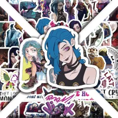 アーケーン シール 60枚セット ジンクス ヴァイ LOL 英雄聯盟