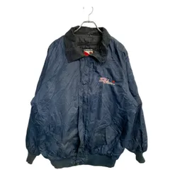 CANADA SPORTSWEAR ナイロンジャケット Ｍサイズ カナダスポーツウェア ネイビー 古着卸 アメリカ仕入 t2412-3036