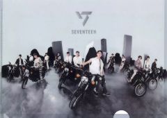 [중고] 클리어 파일 SEVENTEEN(집합) A4 클리어 파일 [플랫 가샤폰 SVT 클리어 파일 컬렉션 ~Face the Sun~ From PLEDIS ENTERTAINMENT SEVENTEEN]